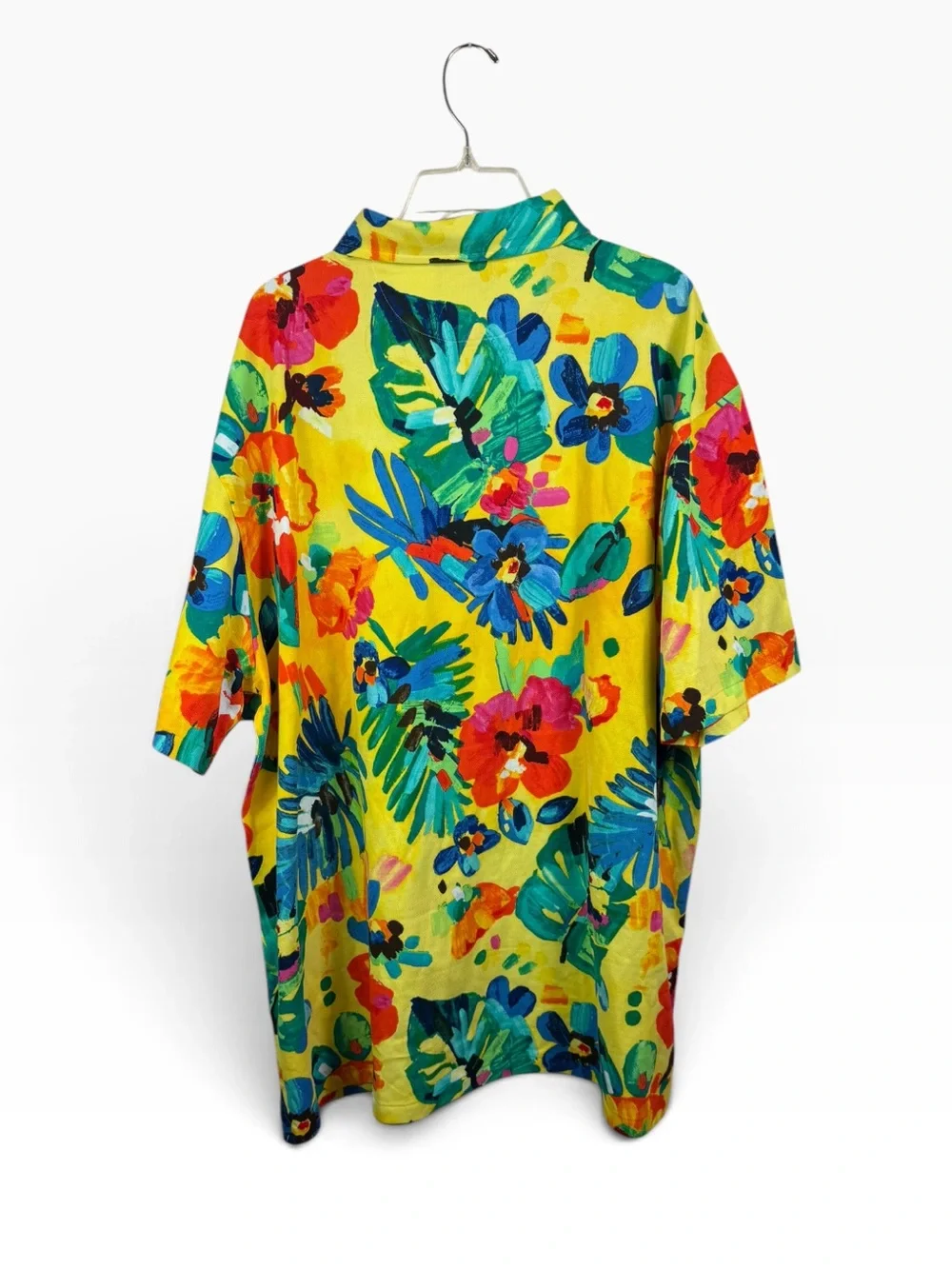 Ralph Lauren floral pique polo